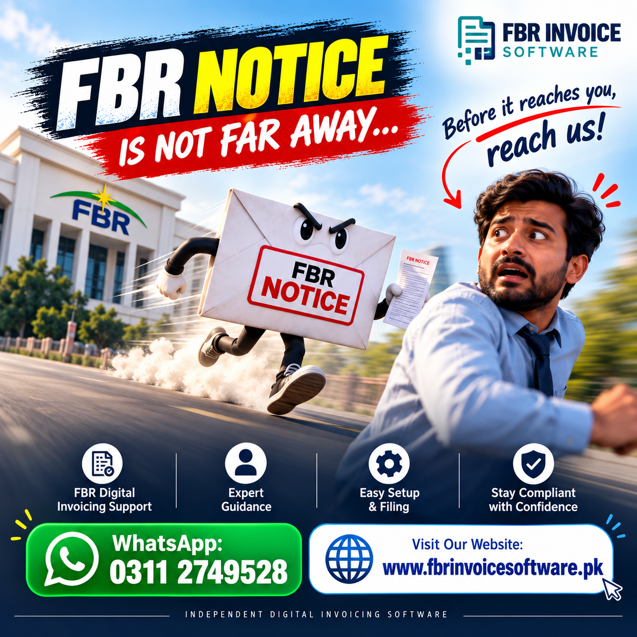 FBR notice support, expert guidance, setup and compliance assistance